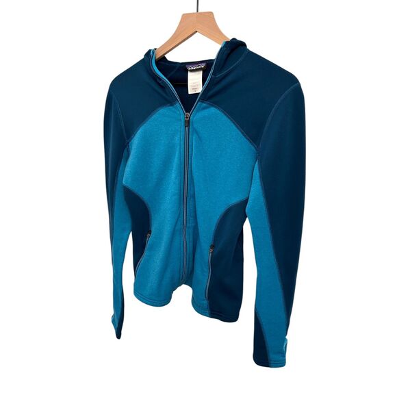 Patagonia Jacket Adult S Blue Tech Fleece Lined Hiking Active Outdoors Womens - Picture 3 of 5